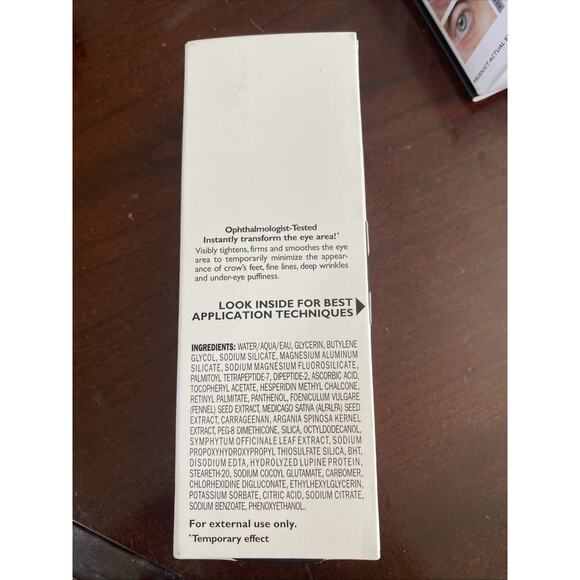 Peter Thomas Roth INSTANT FIRMx EYE Temporary Tightener w/ Brush 1oz/30ml. New - Picture 3 of 4